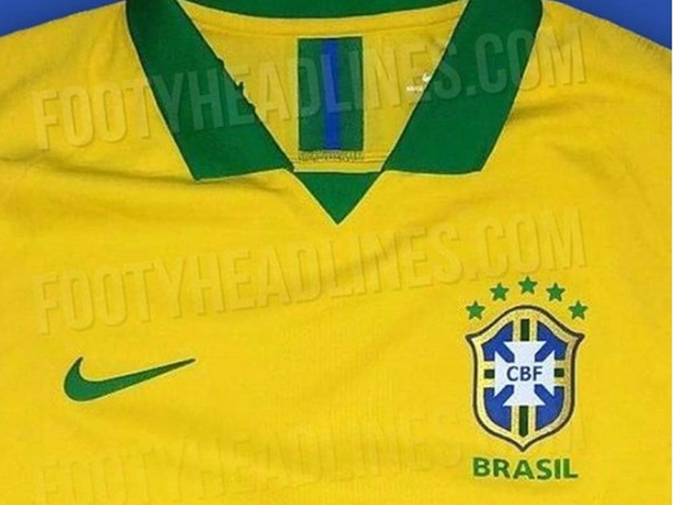Site vaza camisa da seleção brasileira para a Copa América 2019