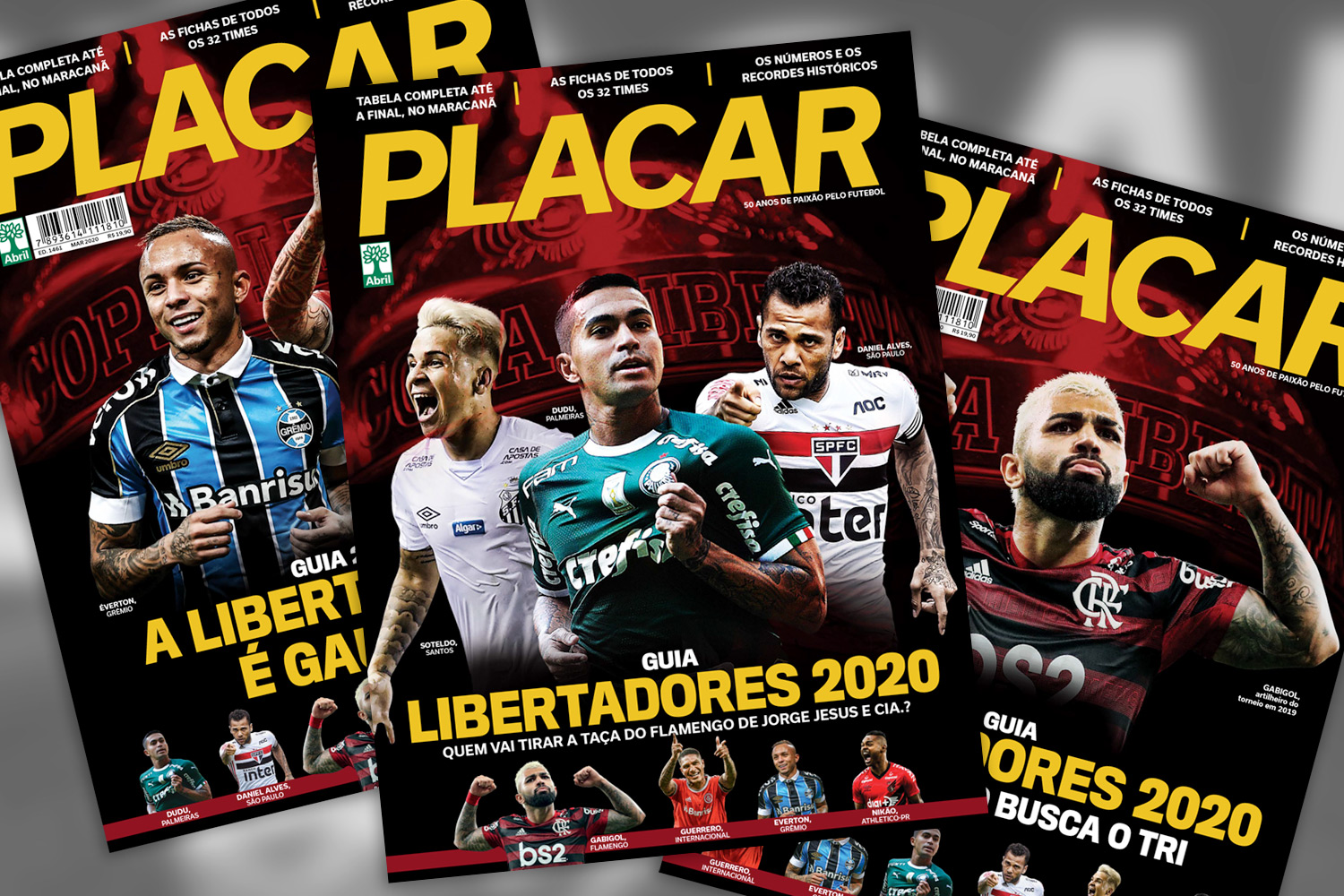 Guia PLACAR da Libertadores 2020 chega às bancas