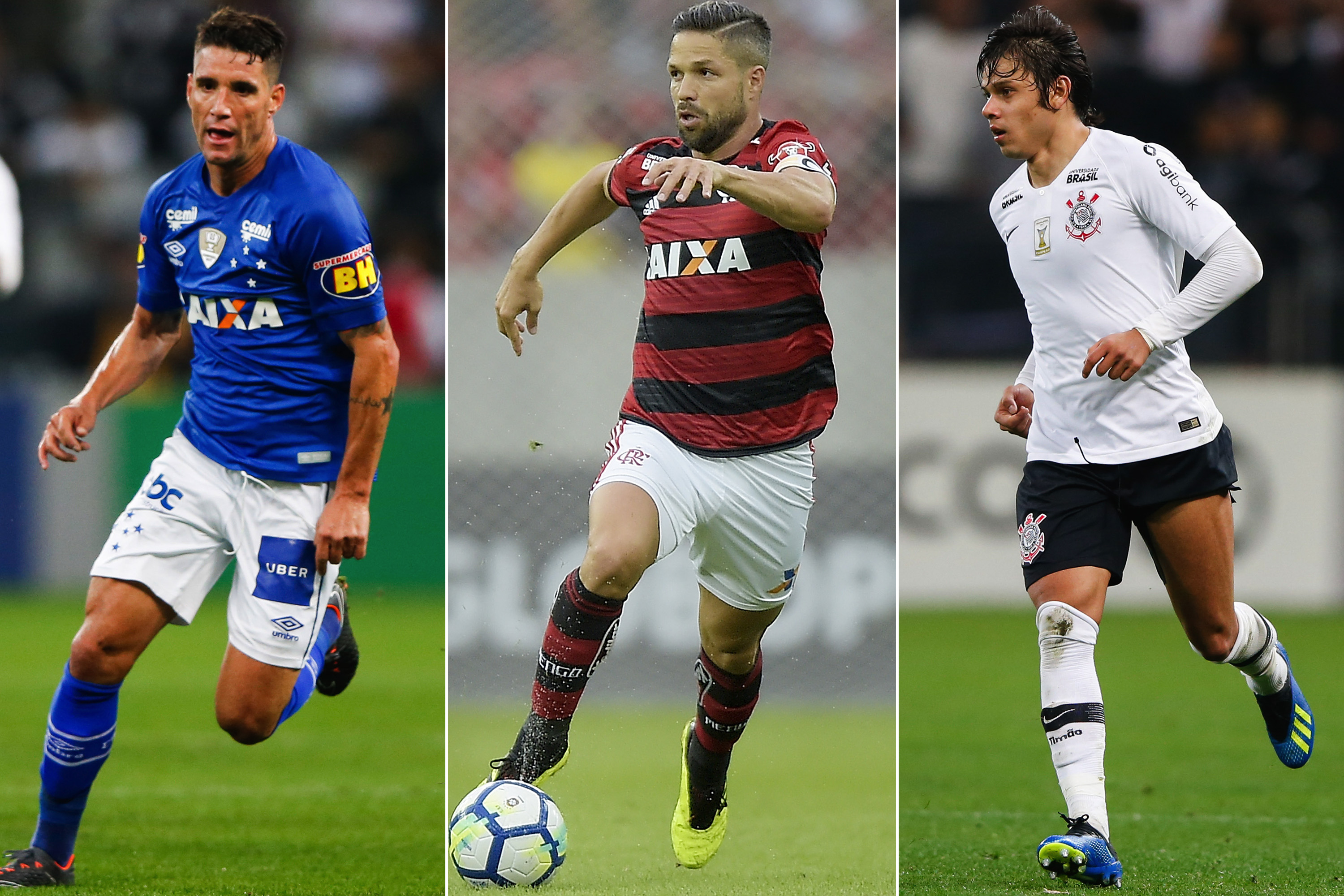 Flamengo, Cruzeiro e Corinthians jogam pela Libertadores nesta quarta