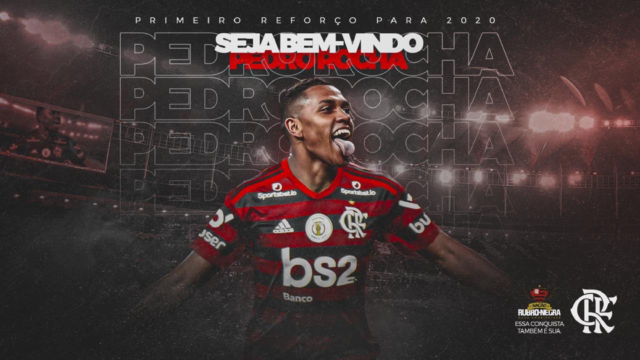 Flamengo confirma a contratação do atacante Pedro Rocha