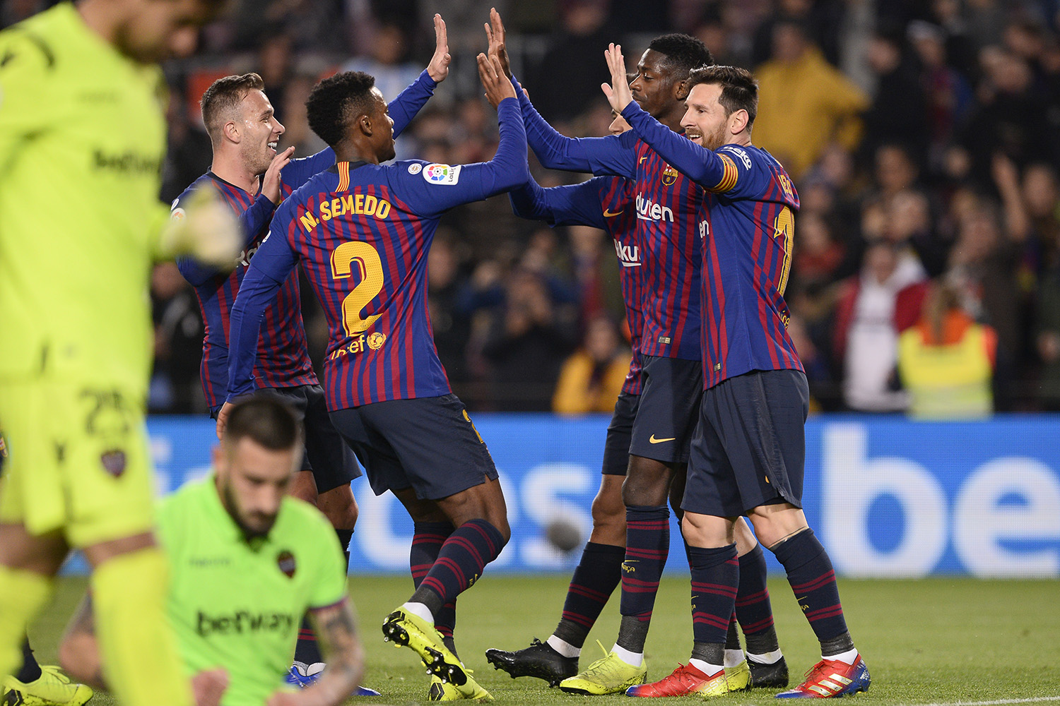 Levante denunciará escalação irregular de jogador do Barça na Copa do Rei