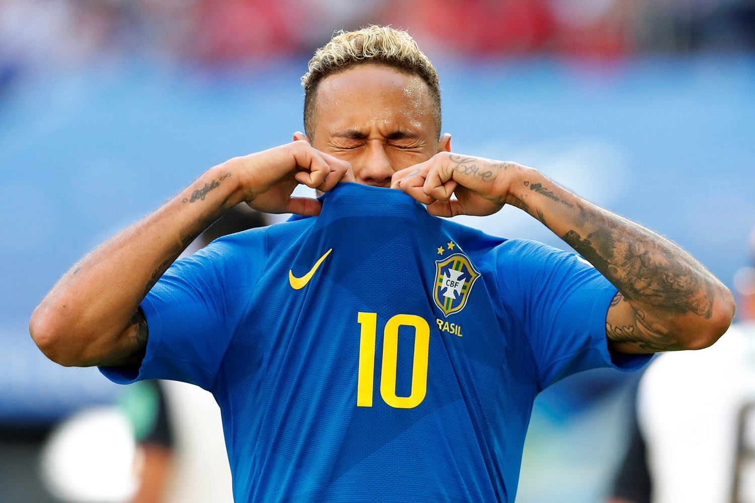 As malcriações de Neymar contra a Costa Rica