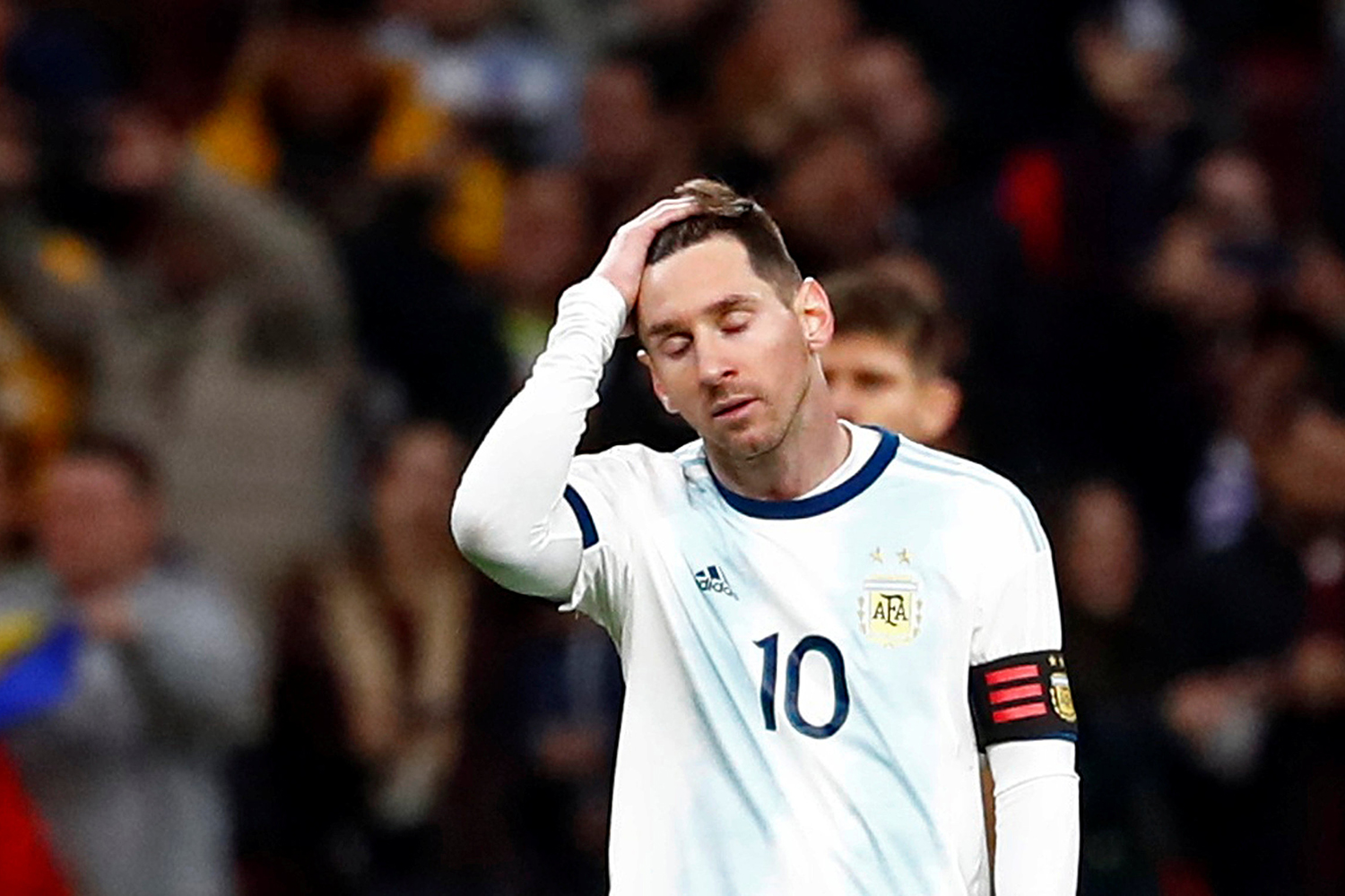 Argentina perde para a Venezuela no retorno de Messi