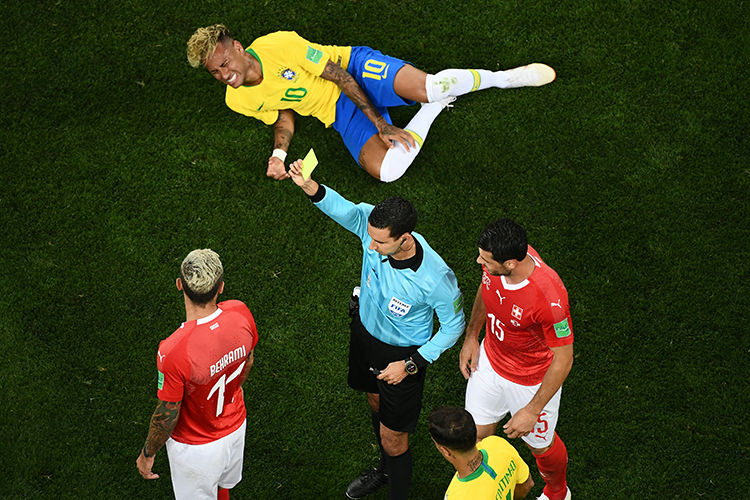 Neymar foi líder em finalizações e faltas sofridas; os números da 1ª fase