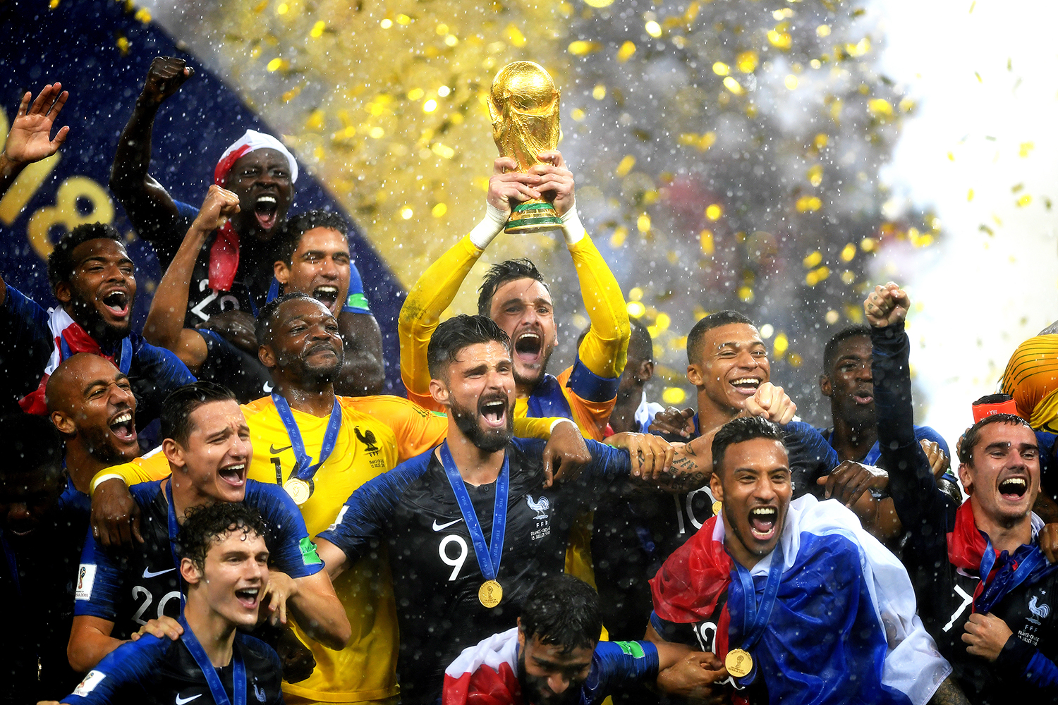 Copa da Rússia: França campeã do Mundo