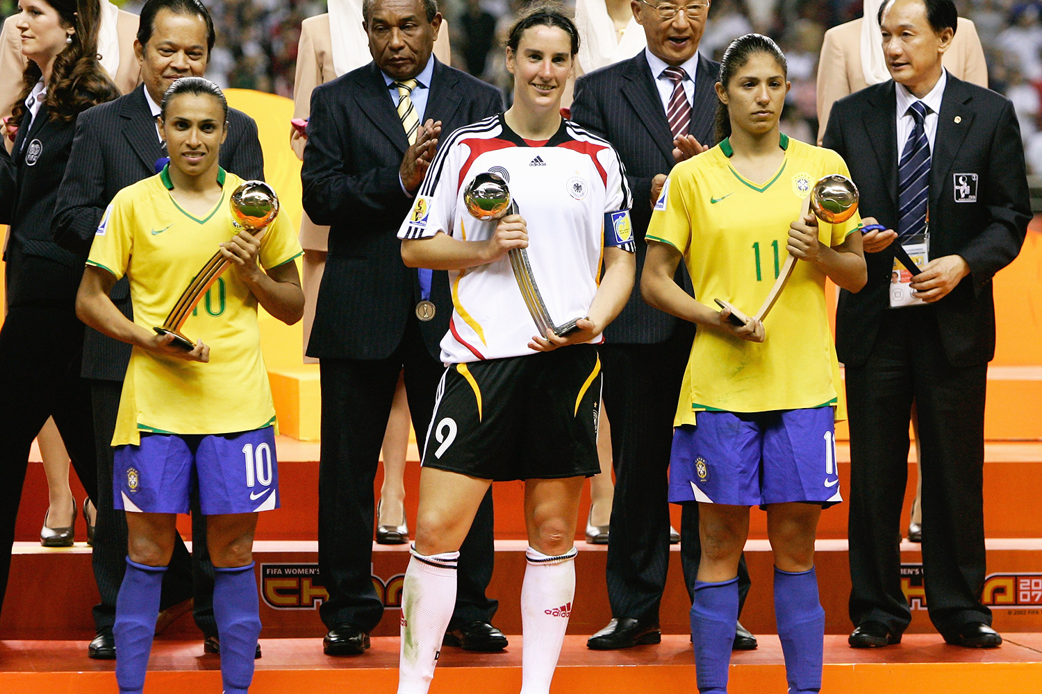 Copa do Mundo de Futebol Feminino, Gente