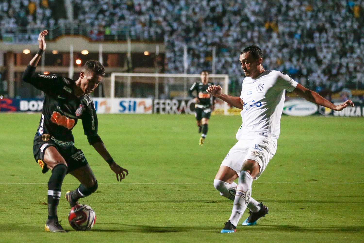 Santos e Corinthians fizeram uma das semifinais em 2019 -