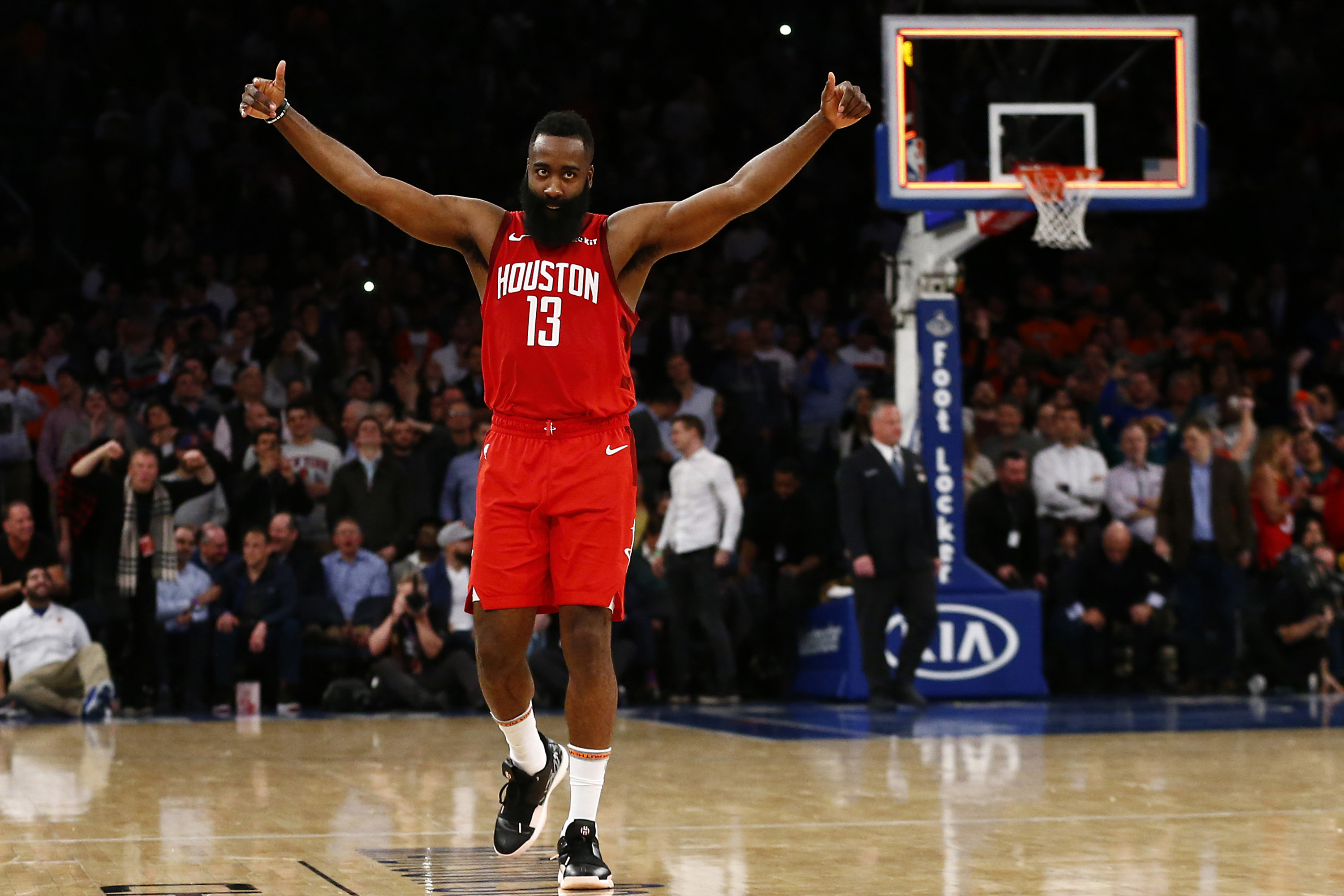 NBA: Harden faz 61 pontos e bate recorde da carreira em vitória do Rockets