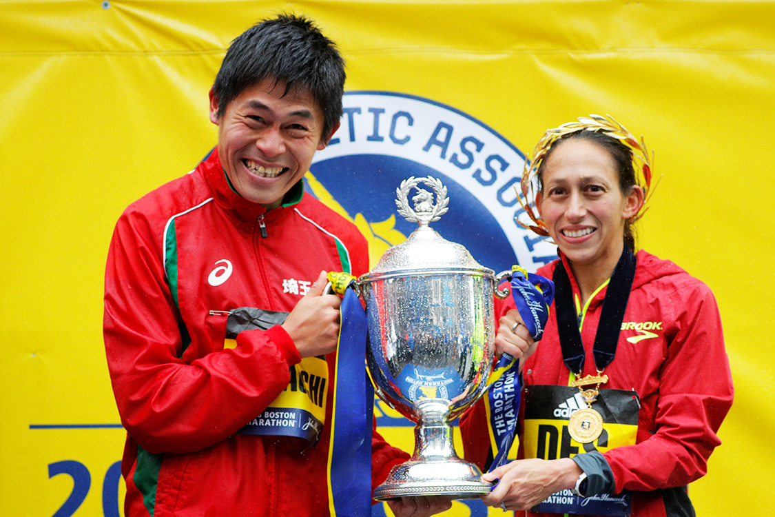 Atleta amador vence prova masculina da Maratona de Boston