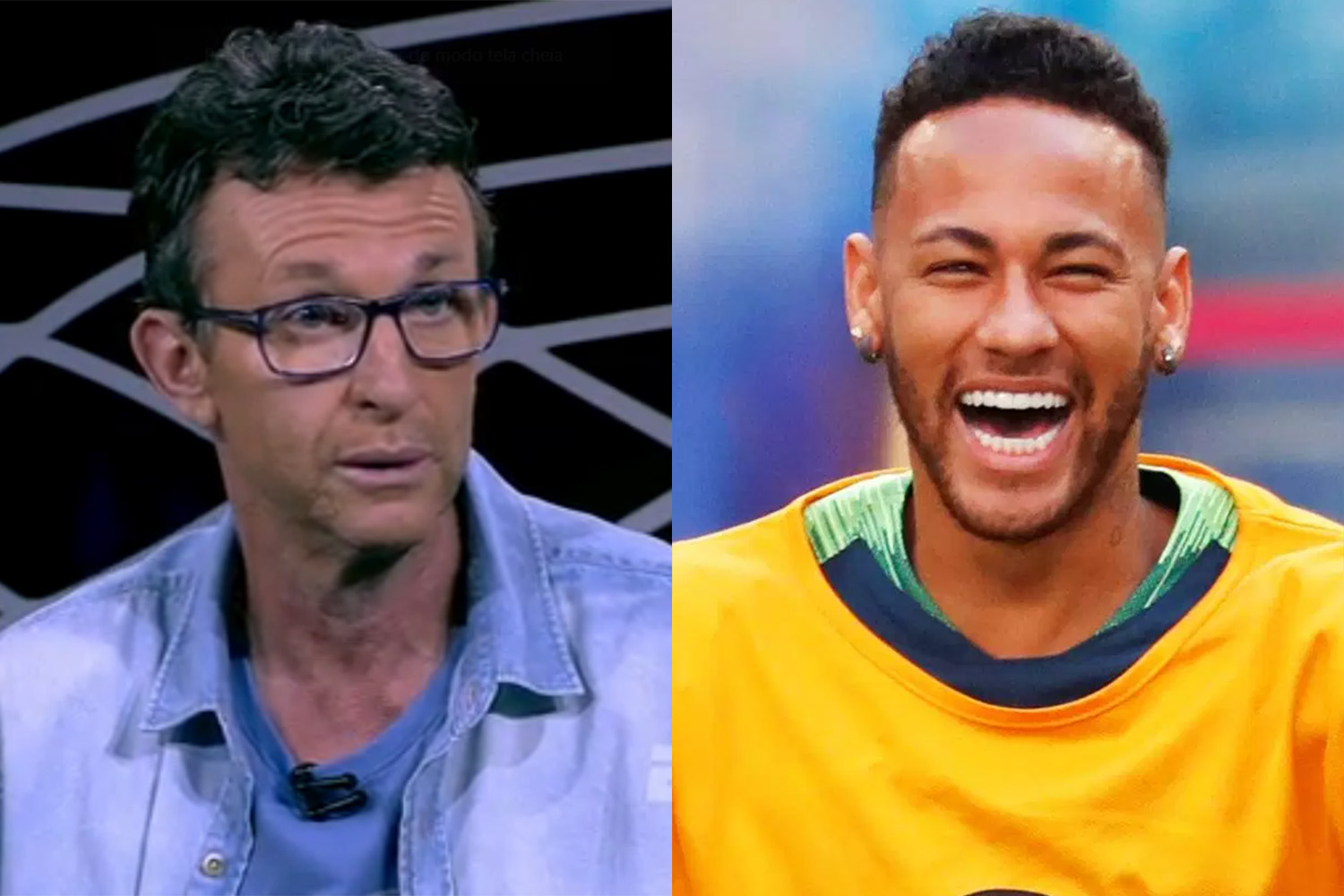 Neymar ironiza críticas de Neto: ‘Ficou triste porque não foi convidado’