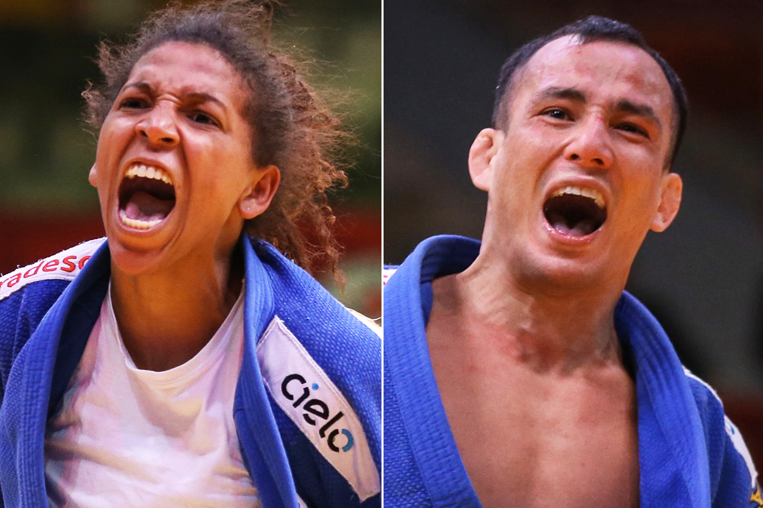 Judô: Felipe Kitadai e Rafaela Silva ganham medalhas de ouro em Baku