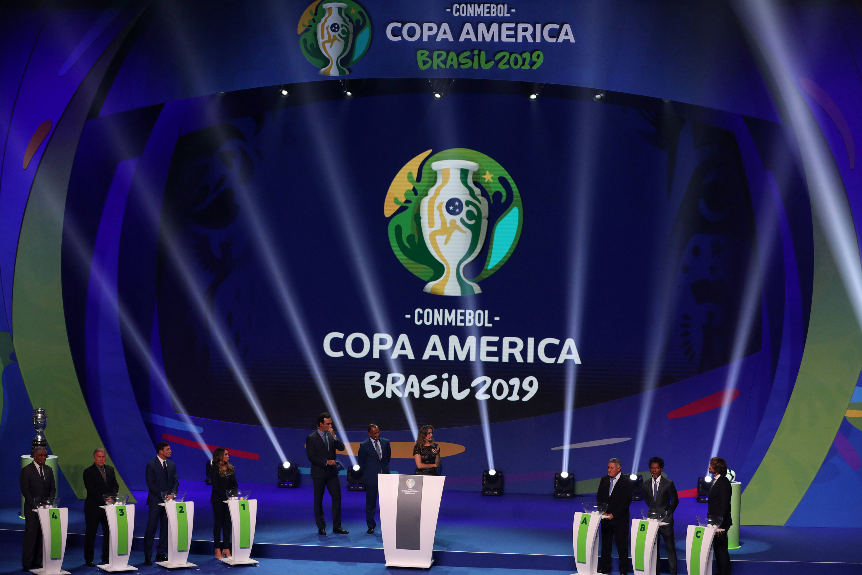 Conmebol divulga tabela da Copa América, copa américa