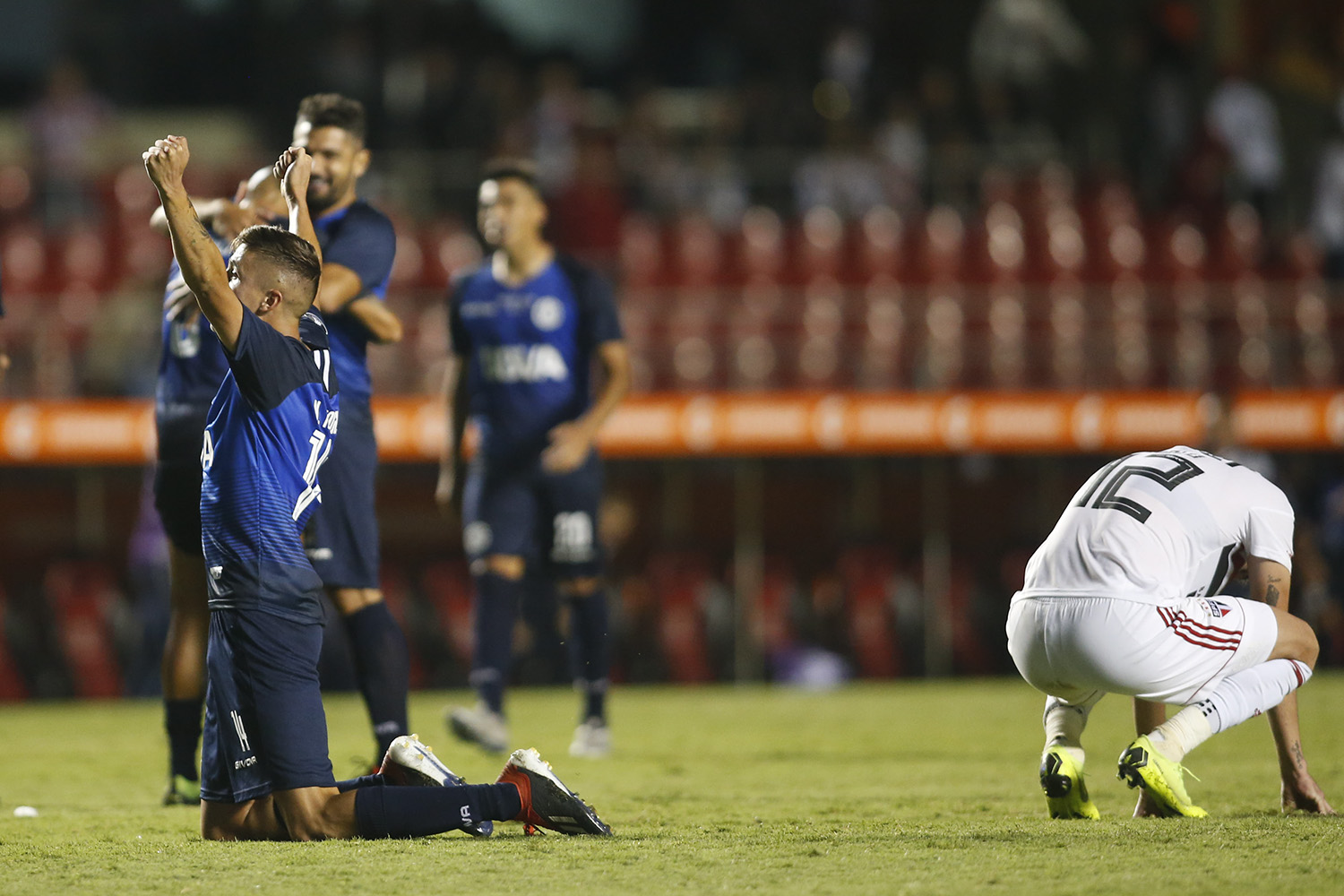 São Paulo empatou com Talleres no Morumbi e foi eliminado na pré-Libertadores - (Foto: Eduardo Carmim/Photo Premium/Folhapress)