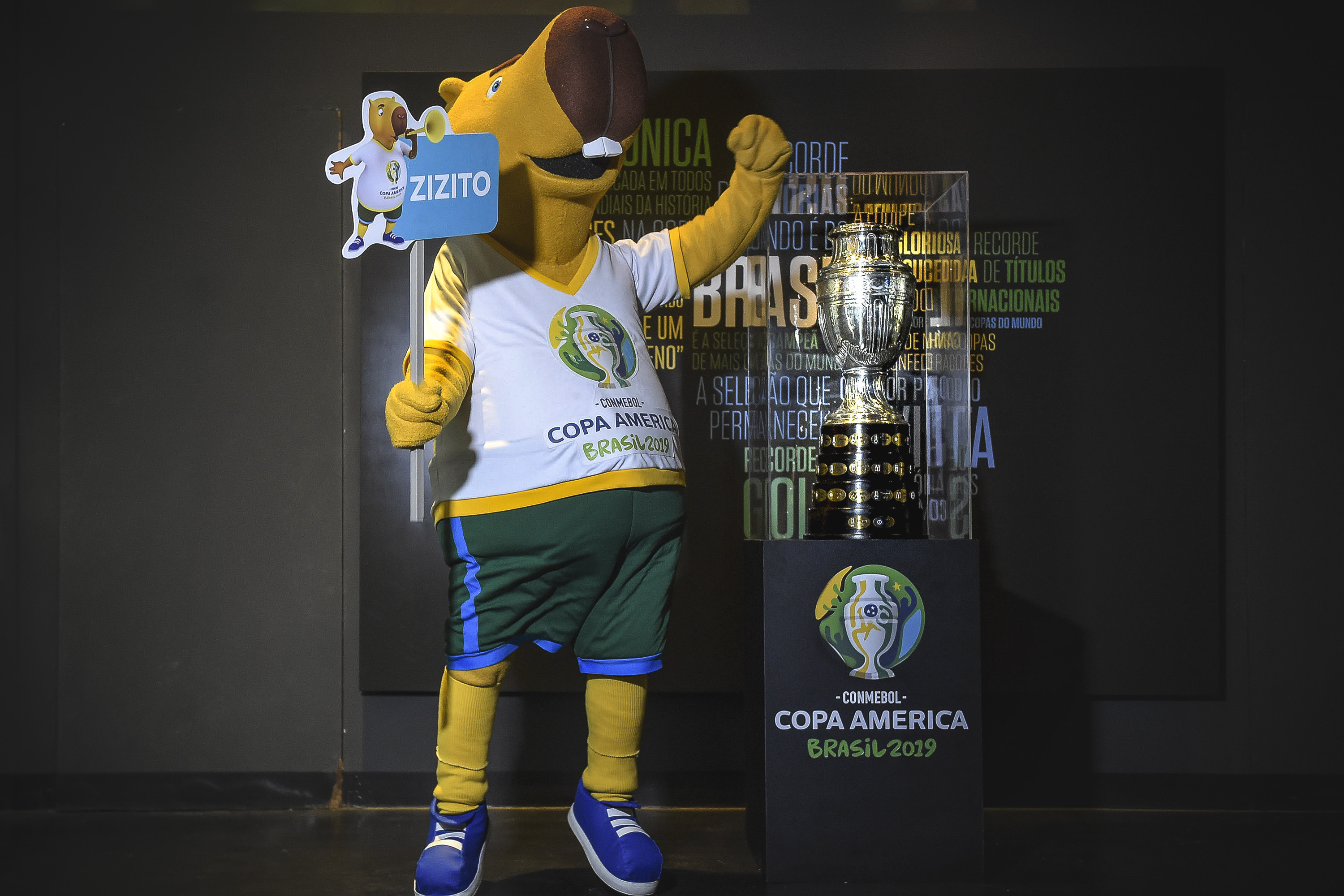 Público elege ‘Zizito’ como nome do mascote da Copa América