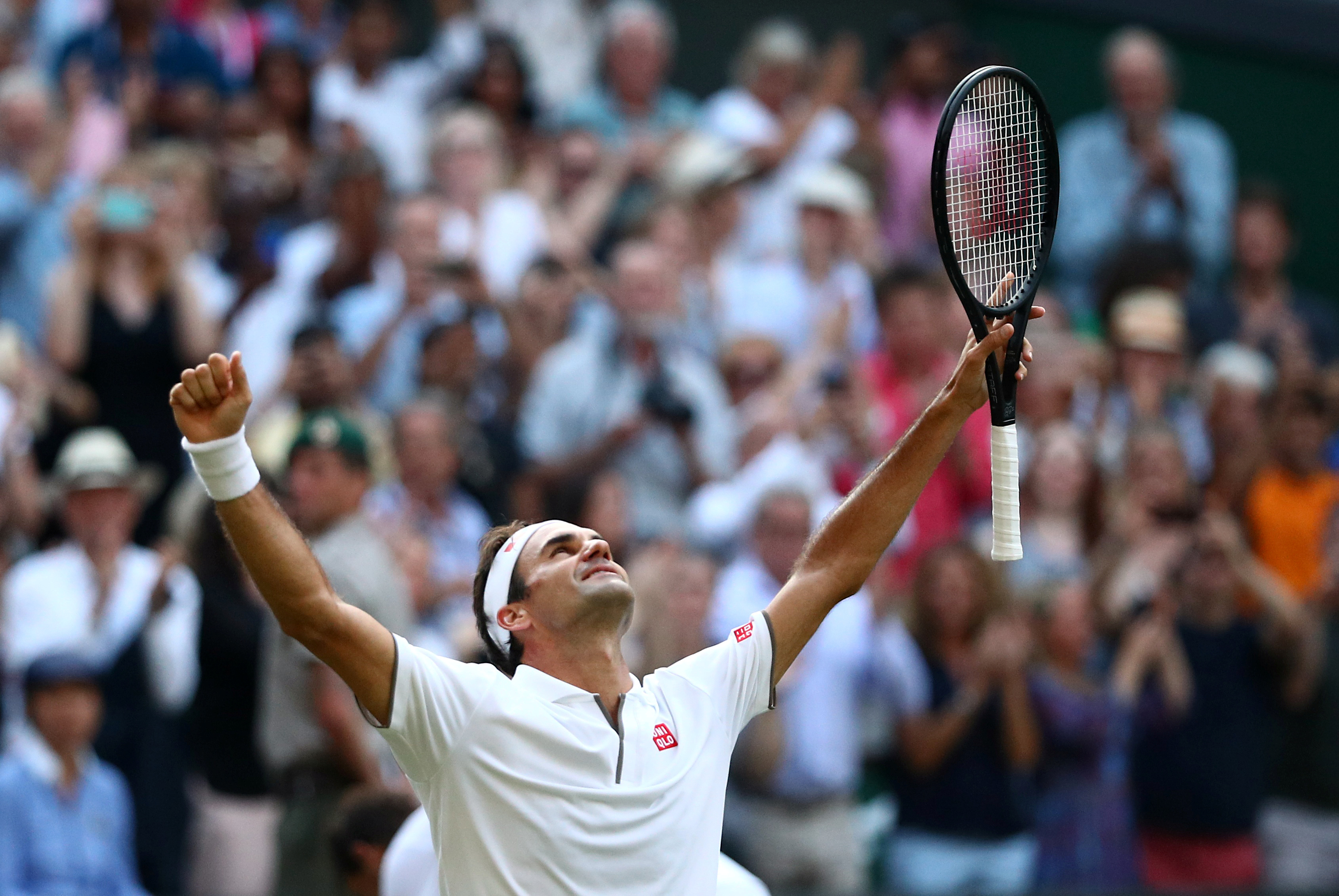 Federer vence o 40º capítulo do duelo com Nadal e vai a final de Wimbledon
