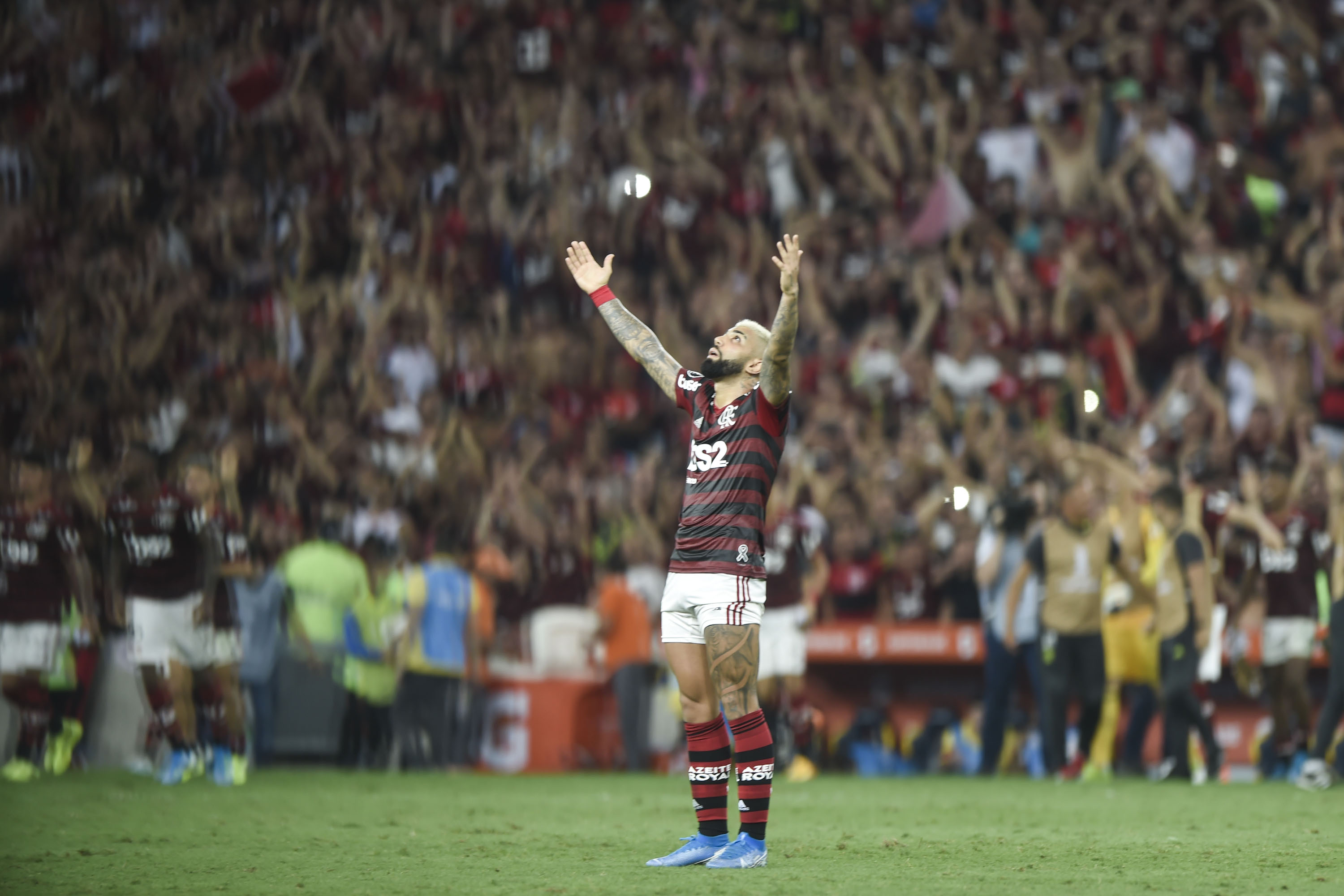 FOTOS: Flamengo goleia Grêmio e volta à final da Libertadores após 38 anos
