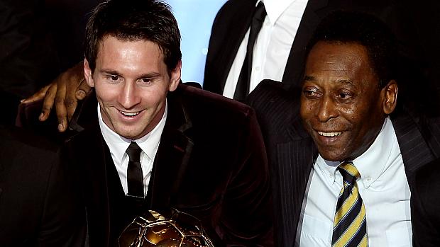 Pelé diz que Neymar ainda está abaixo de Messi e C. Ronaldo