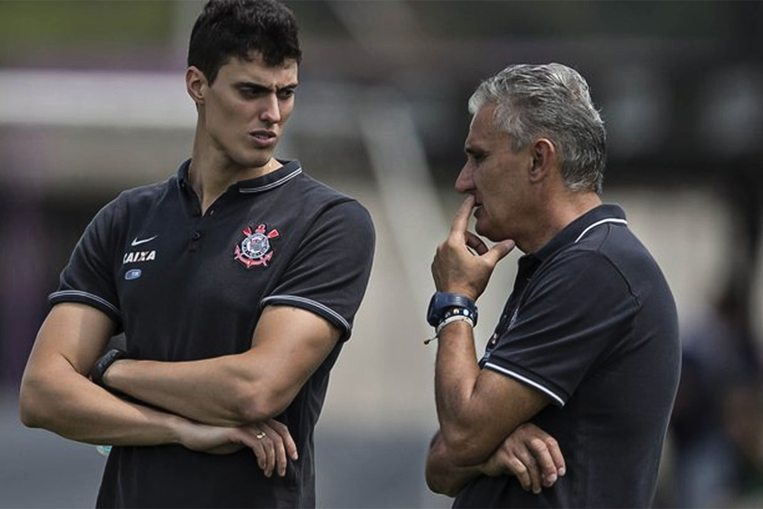 Matheus Bachi foi auxiliar de Tite no Corinthians em 2015