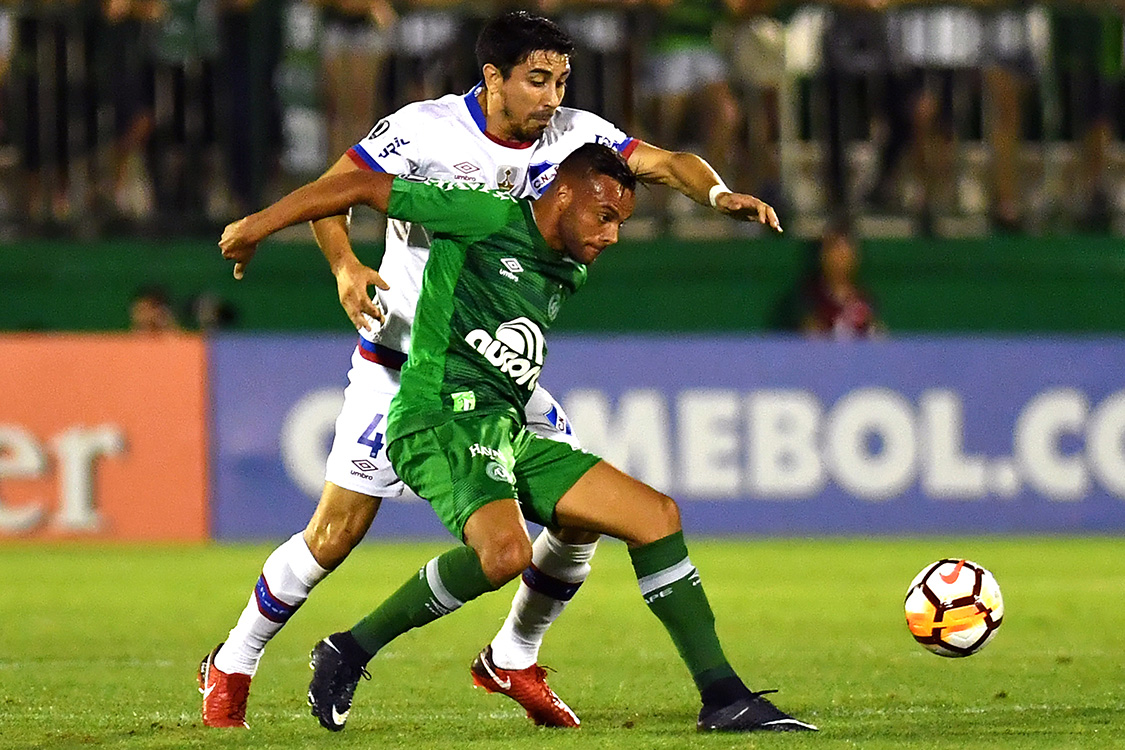 Em 2018, a Chapecoense foi eliminada pelo Nacional -