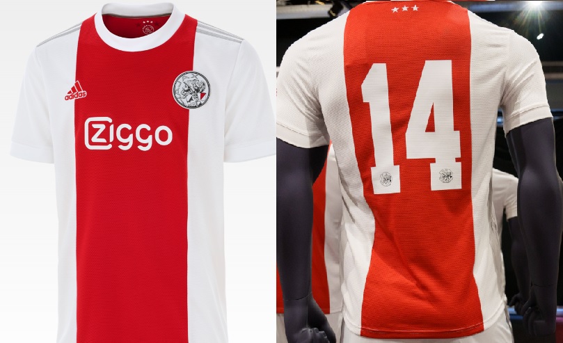 Ajax lança camisa ‘clássica’, com escudo e números antigos