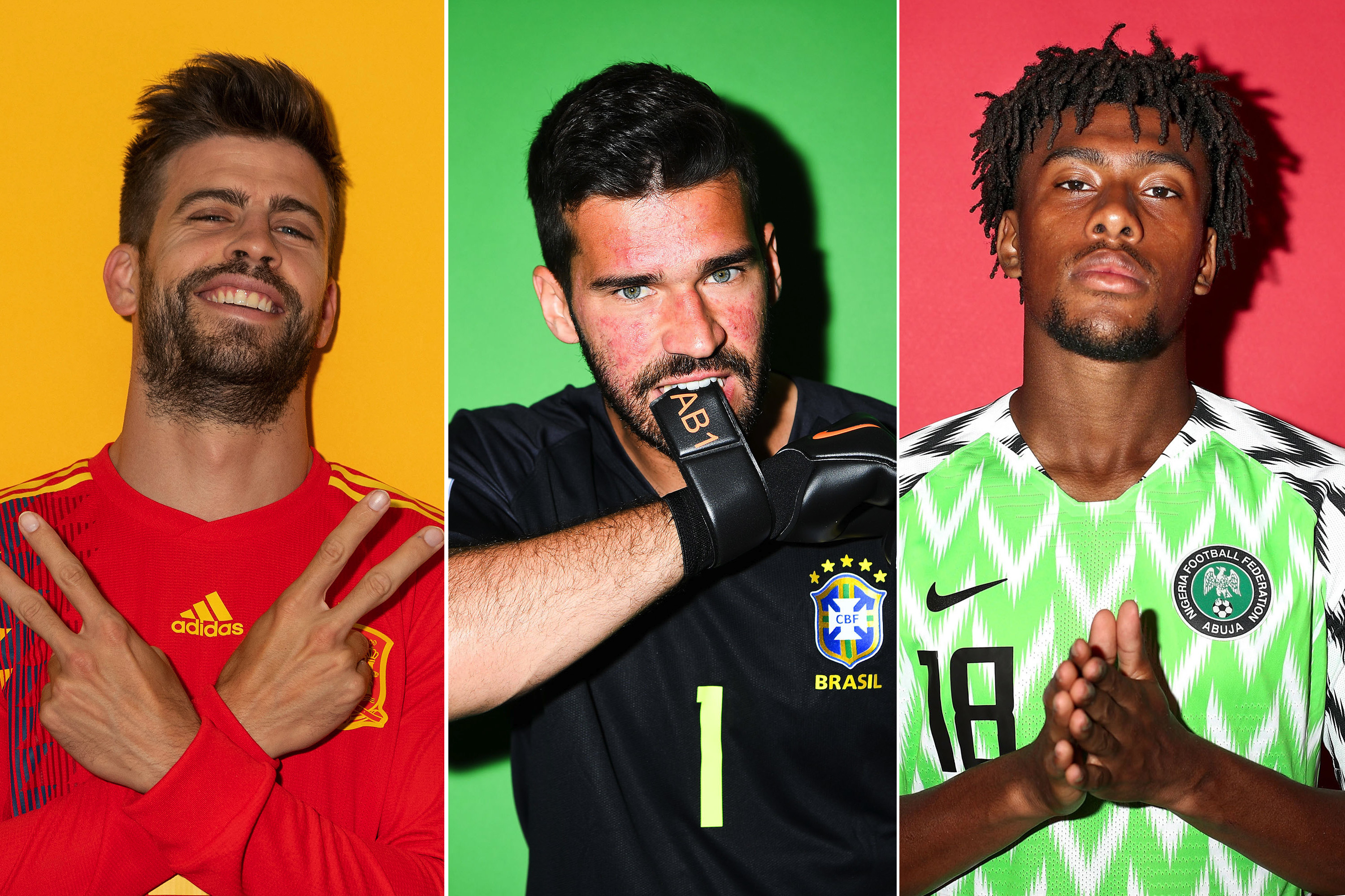 Bolão: confira o duelo dos jogadores galãs da Copa do Mundo 2018
