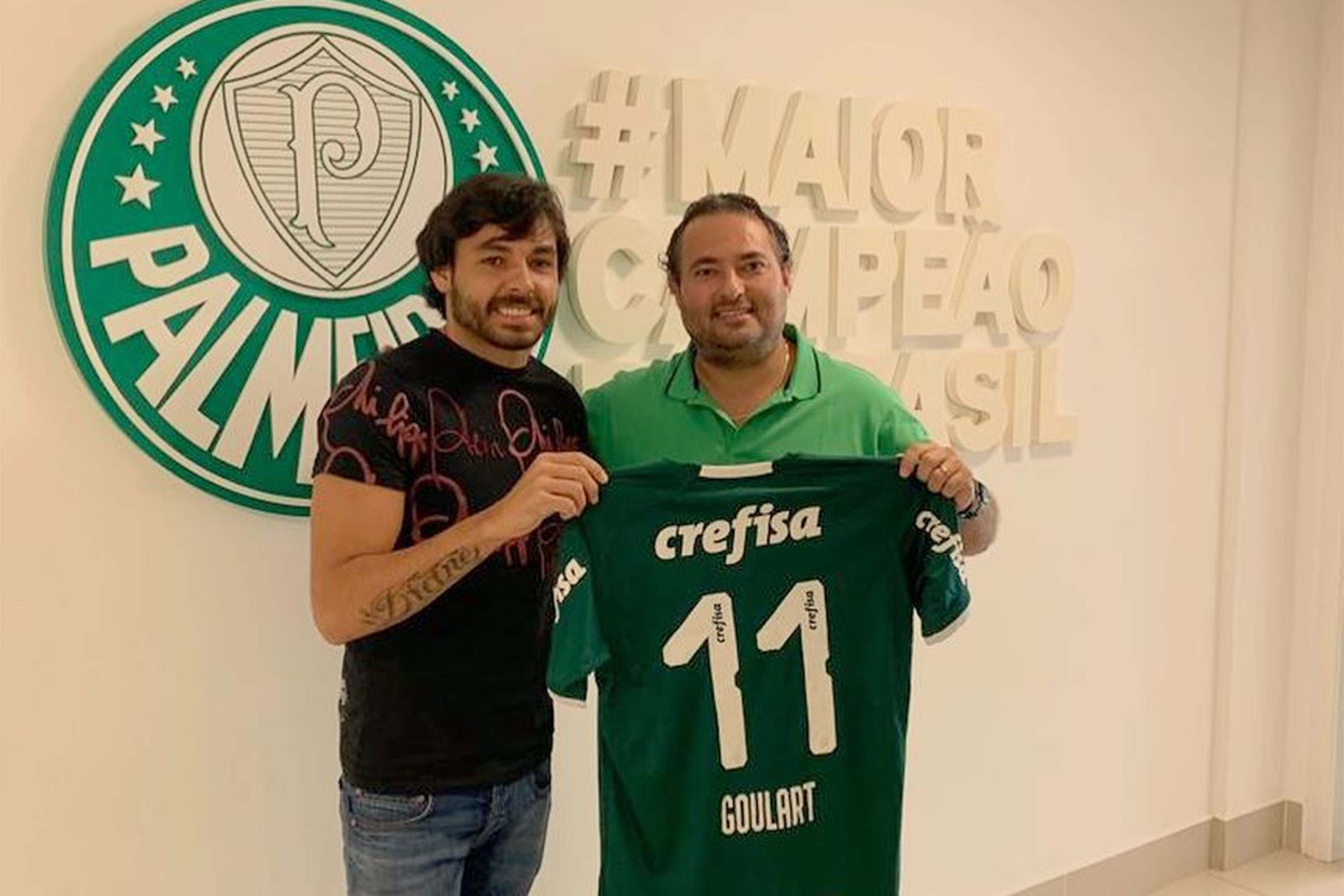 Palmeiras anuncia contratação de Ricardo Goulart