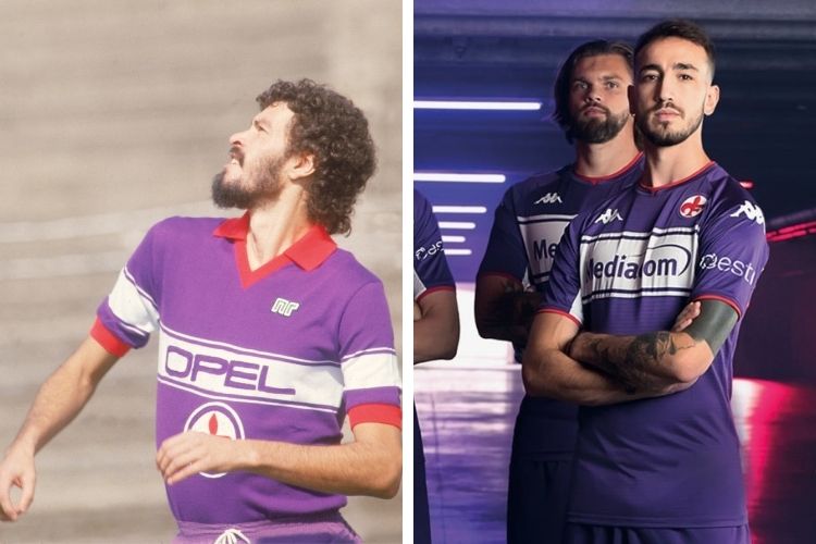 Fiorentina lança camisa inspirada nos tempos de Sócrates