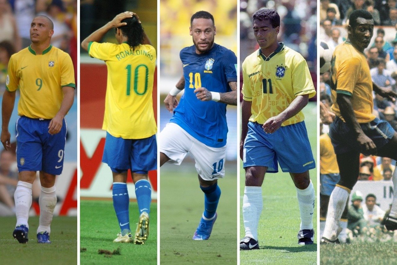Relembre a trajetória de Ronaldinho Gaúcho na seleção brasileira