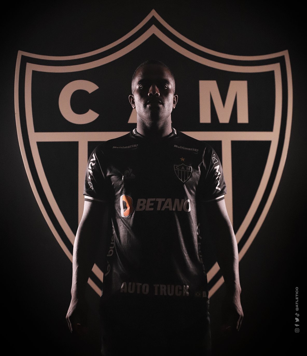 Atlético Mineiro lança ‘traje de luta’, terceira camisa para a temporada