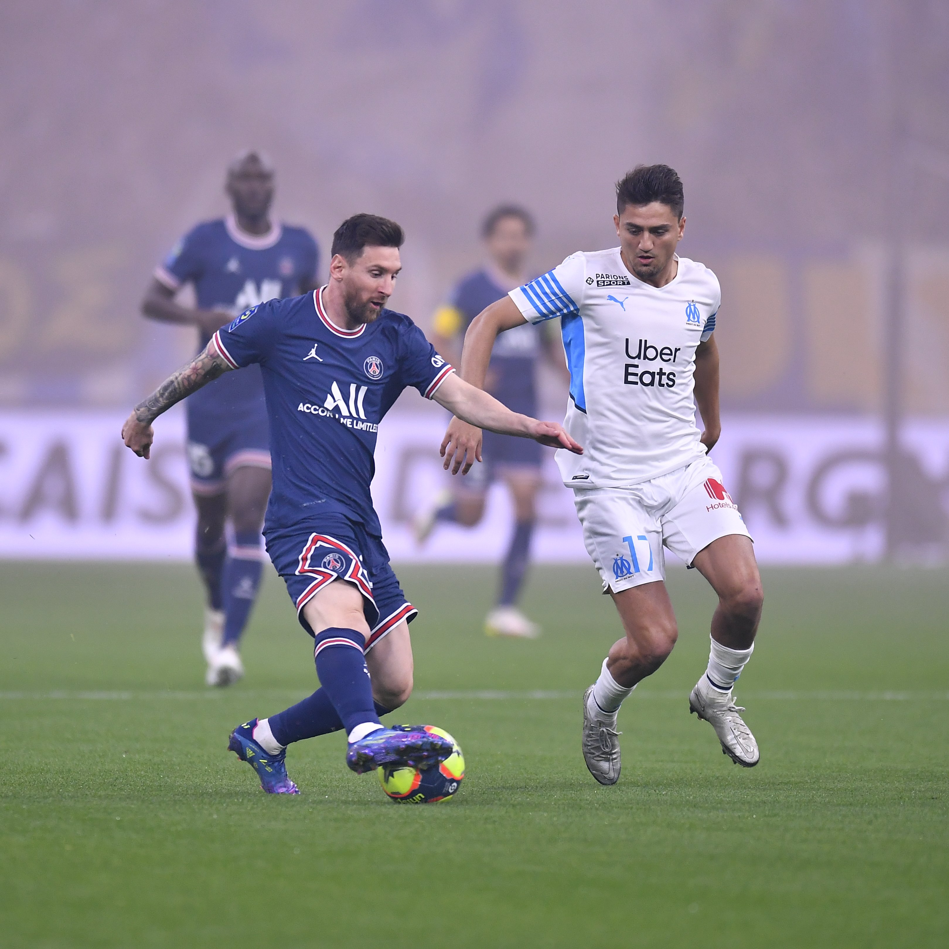 Messi em atuação pelo PSG -