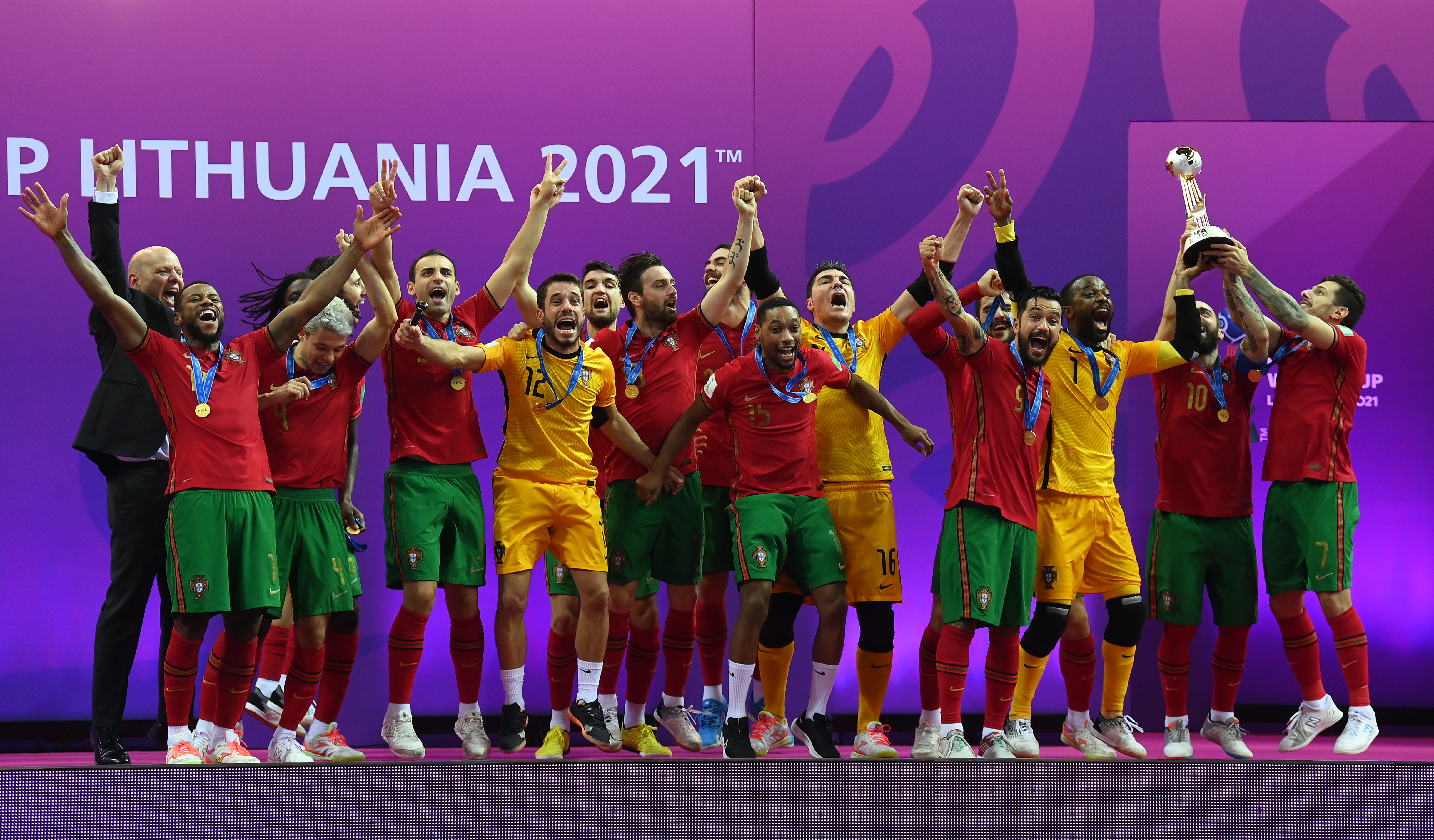 Portugal conquistou a Copa do Mundo de futsal