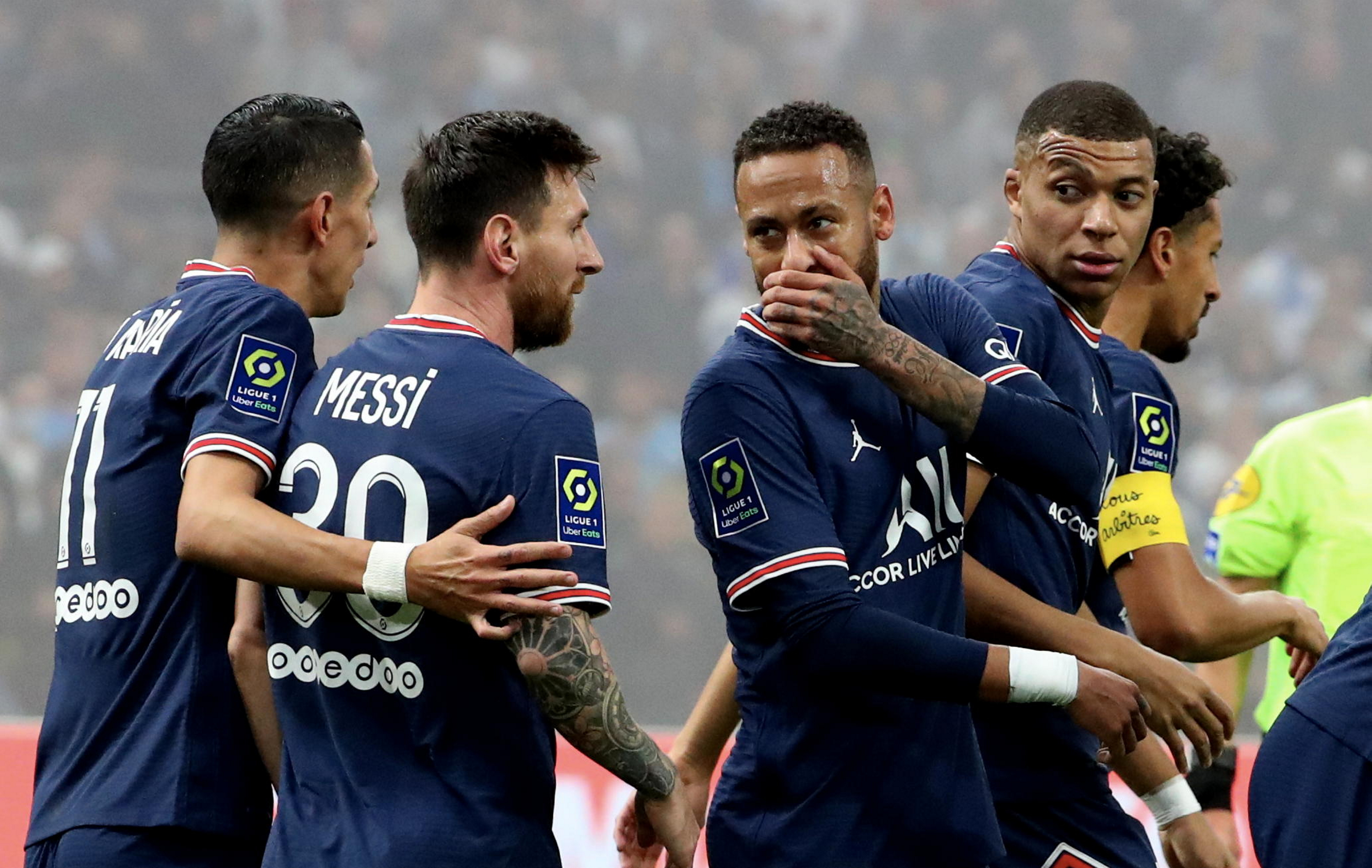 Trio NMN ainda não deslanchou no Paris Saint-Germain -