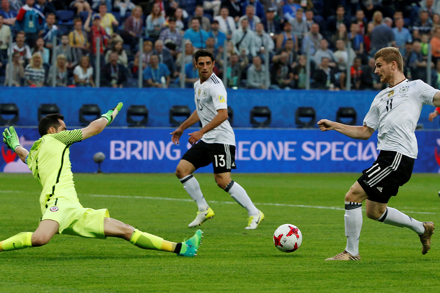 Alemanha bate Chile e vence Copa das Confederações pela 1ª vez