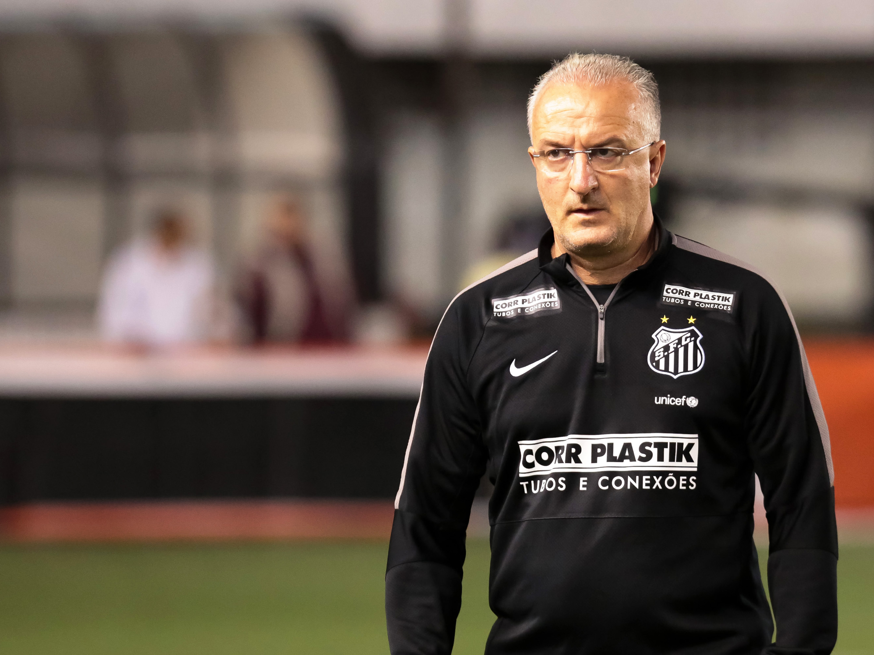 Dorival em 2015, sua segunda passagem pelo Santos -