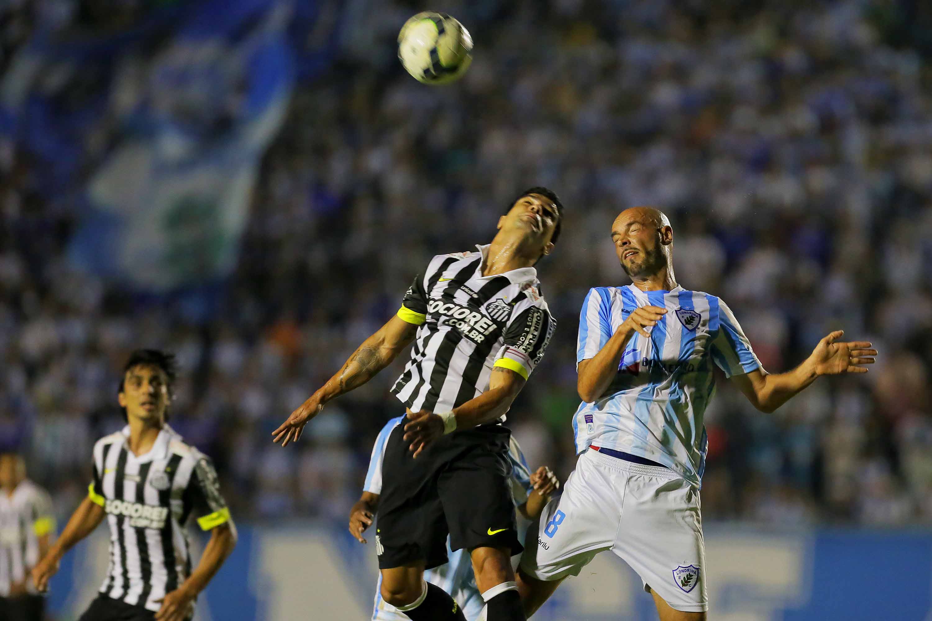 Desentrosados, reservas do Santos perdem do Londrina