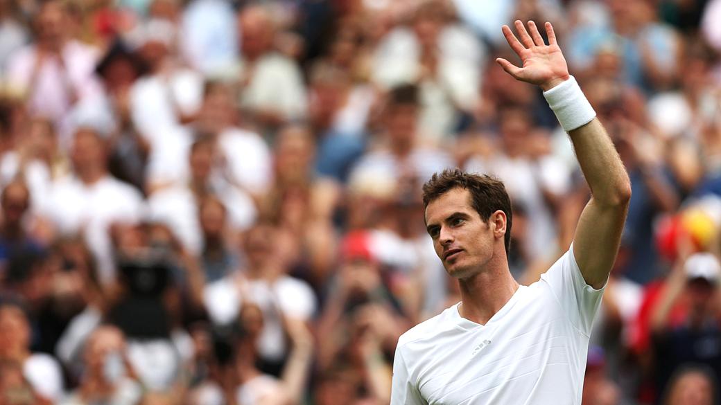 Andy Murray vence estreia em Wimbledon