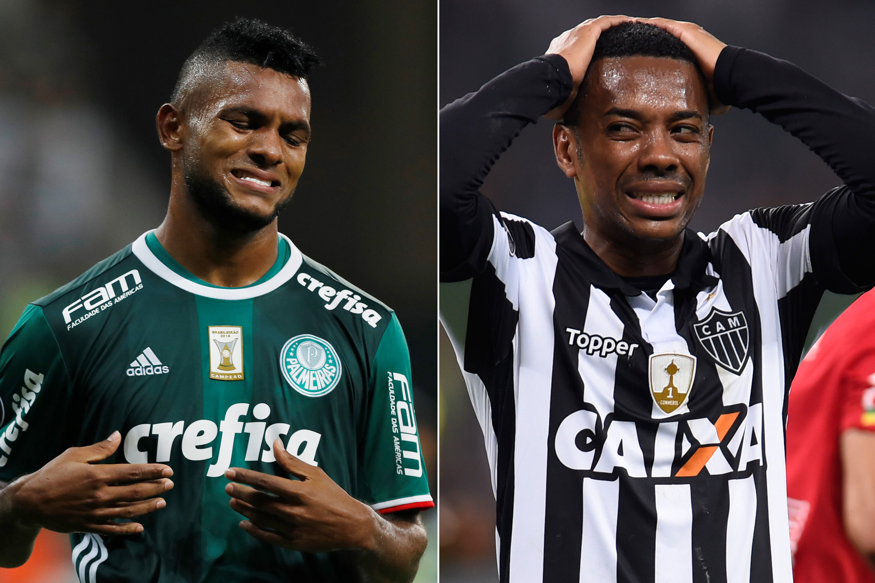 Atlético-MG ou Palmeiras, quem deu o maior vexame em 2017?