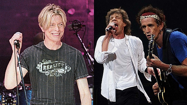 David Bowie e Stones dispensaram festa de encerramento