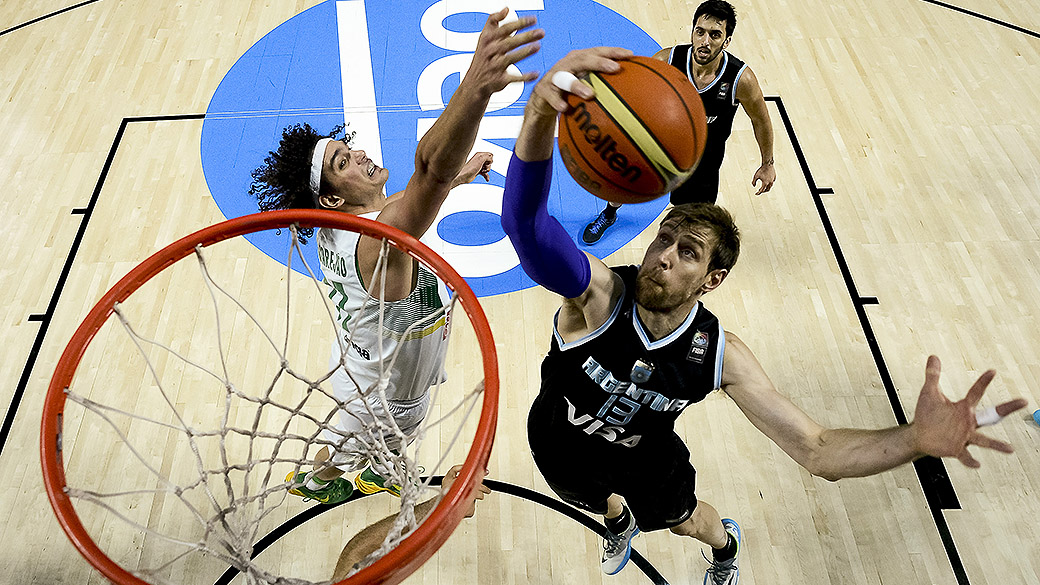 Argentina elimina Brasil no basquete durante as Olimpíadas