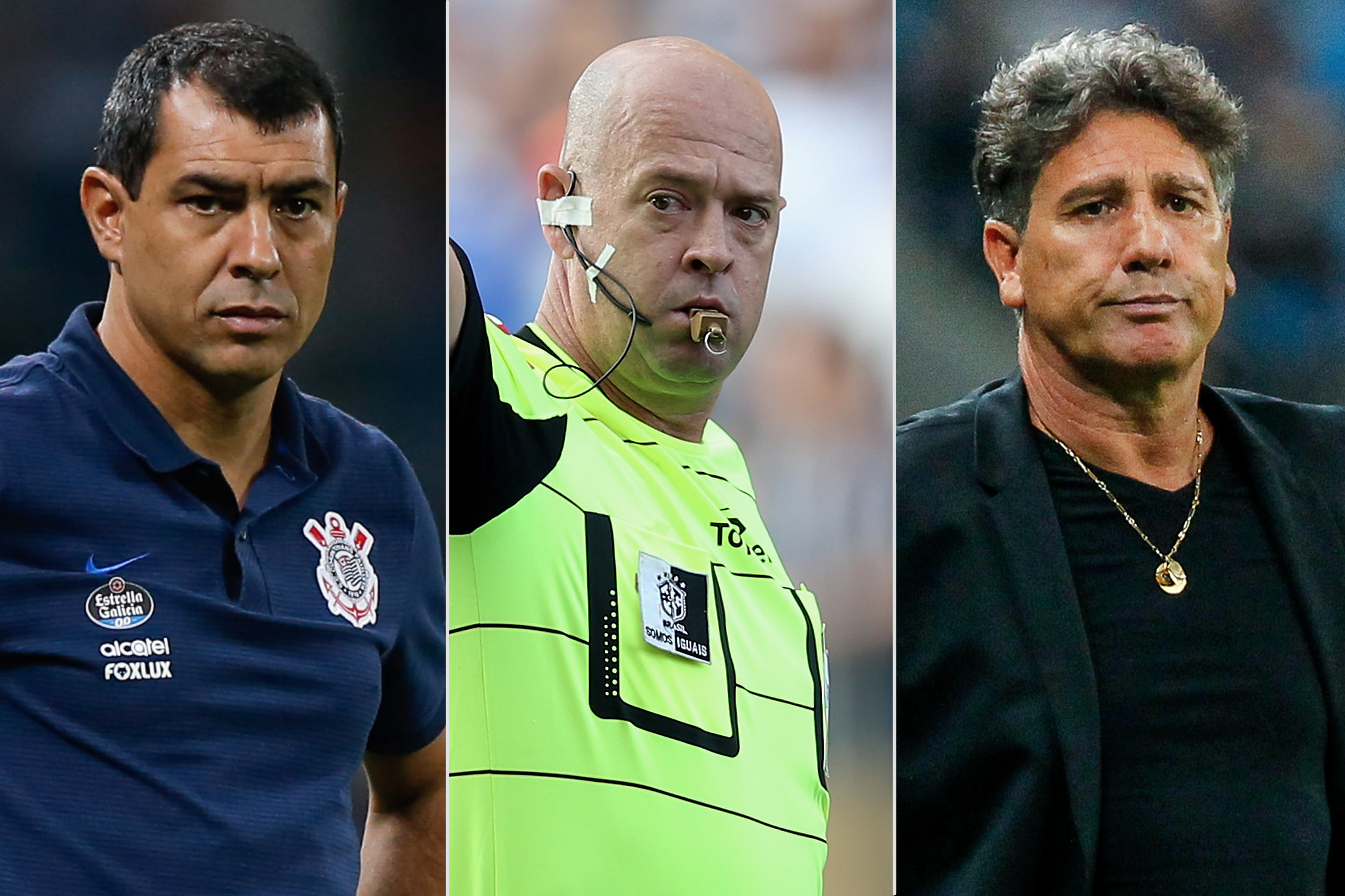 Brasileirão: ofensa a árbitro apimenta Corinthians x Grêmio