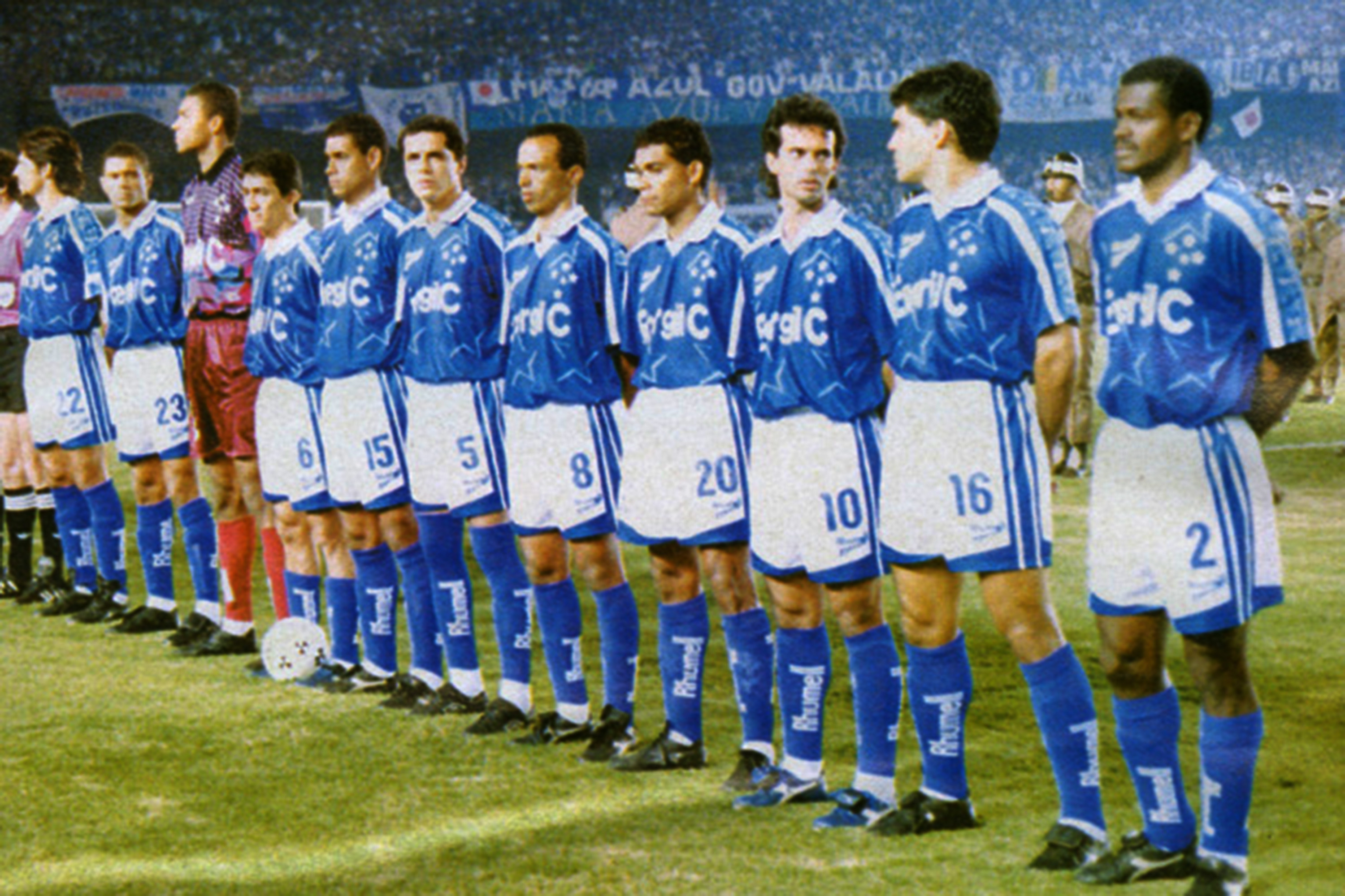 Cruzeiro campeão da Libertadores em 1997
