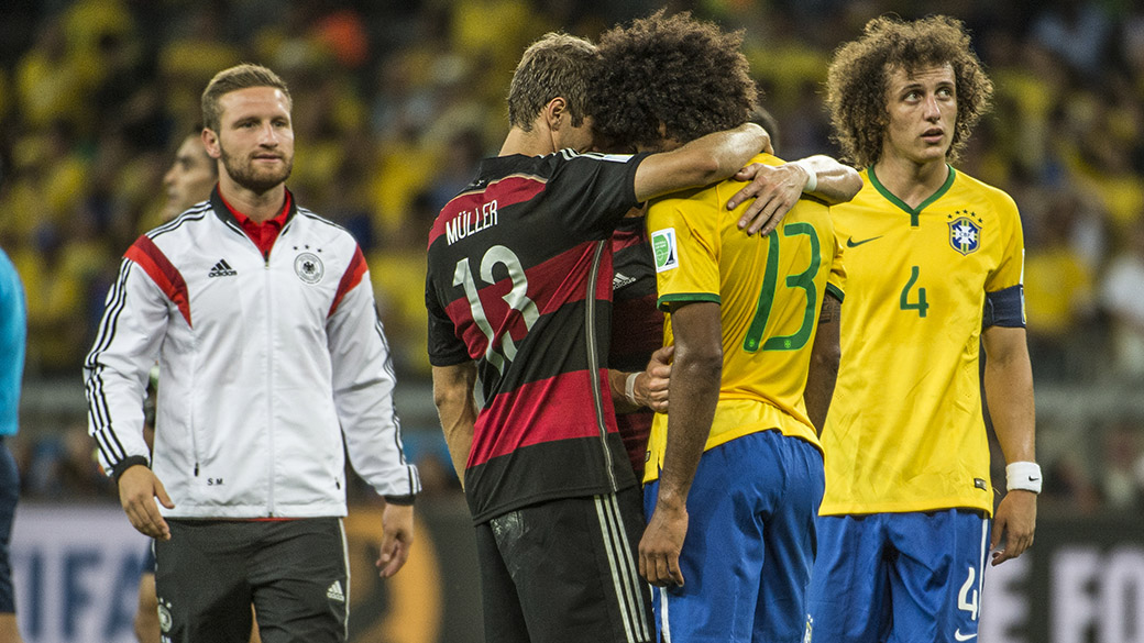 Dante diz que foi vítima de bullying dos alemães após 7 a 1