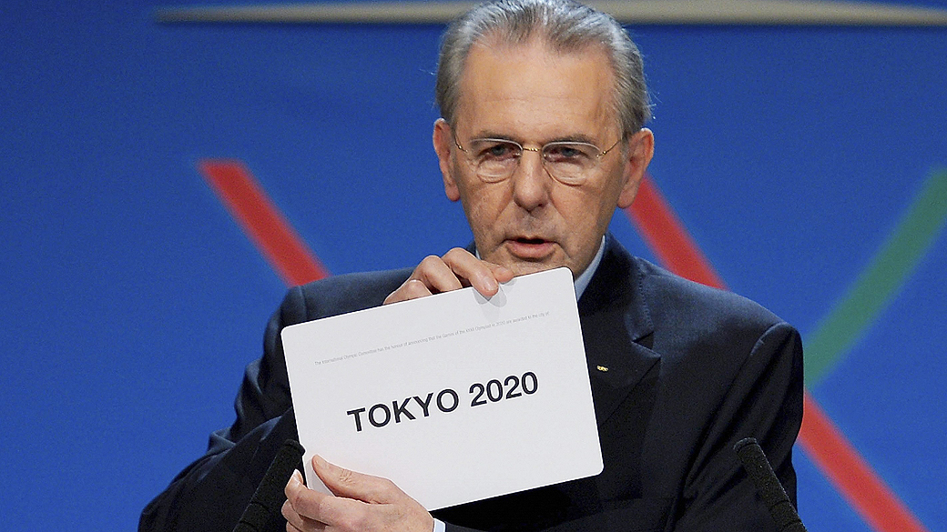 Jacques Rogge, ex- presidente do COI, anunciou Tóquio como a cidade dos Jogos de 2020 no ano passado