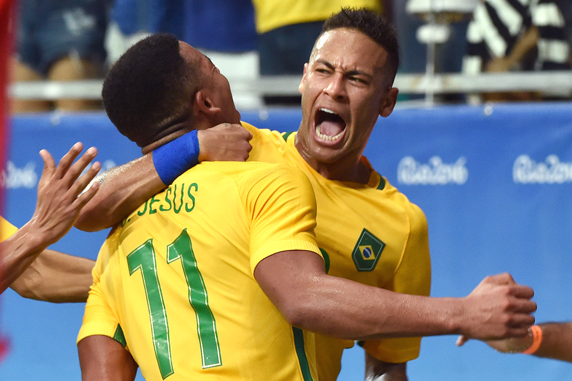 Neymar pôs fim ao jejum olímpico da seleção -