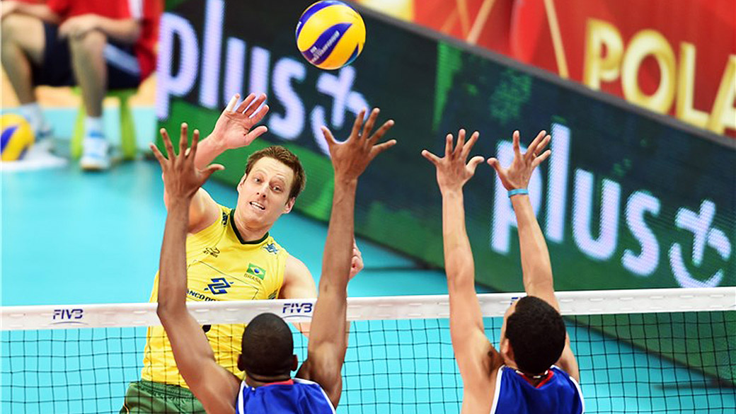Brasil vence Cuba e fecha 1ª fase do Mundial invicto