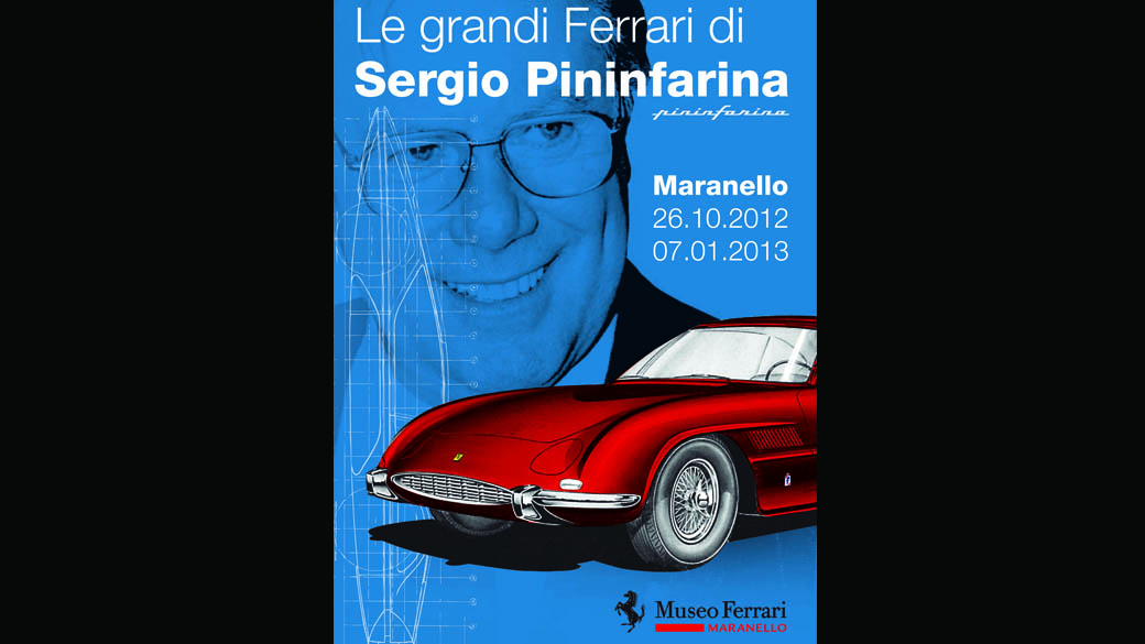 Em nova exposição na Ferrari, a arte de Sergio Pininfarina