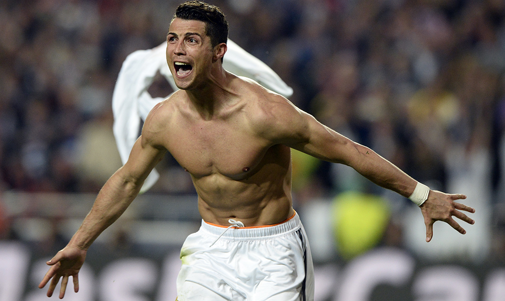 Cristiano Ronaldo: ele está aqui