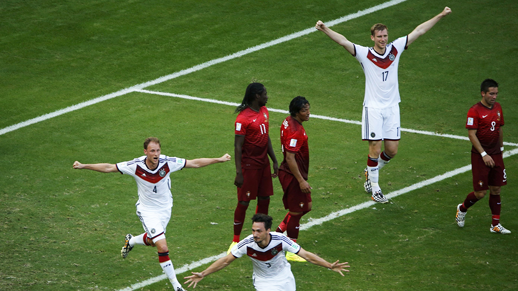 Alemanha goleia Portugal por 4 a 0 na Fonte Nova - Jornal O Globo