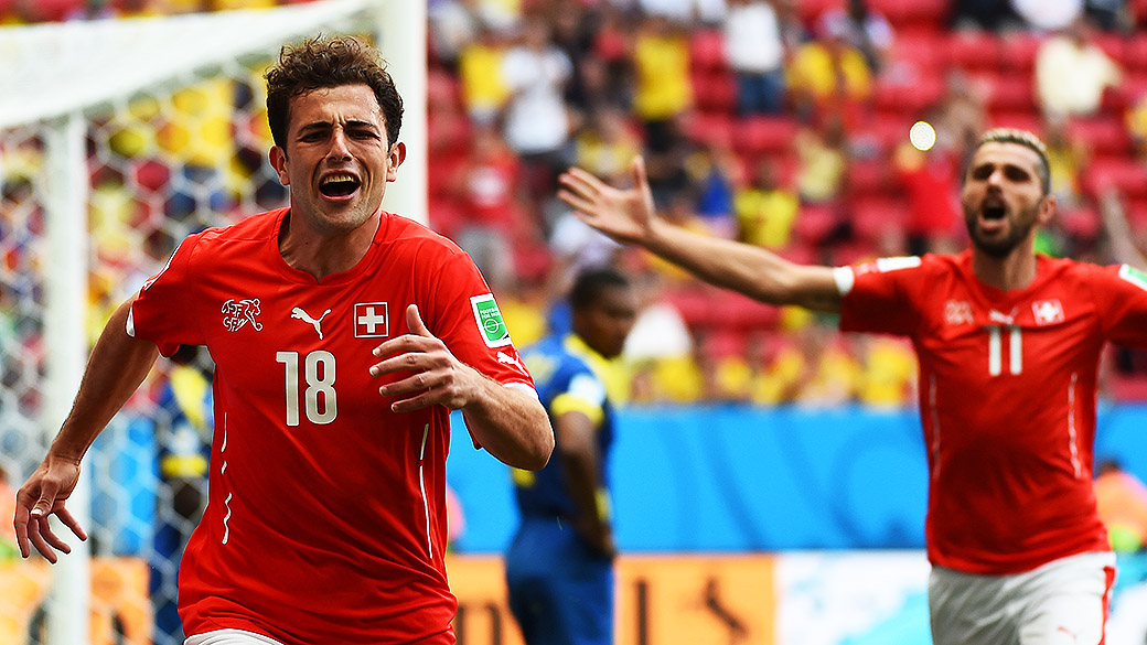 Suíça venceu com gol no último minuto