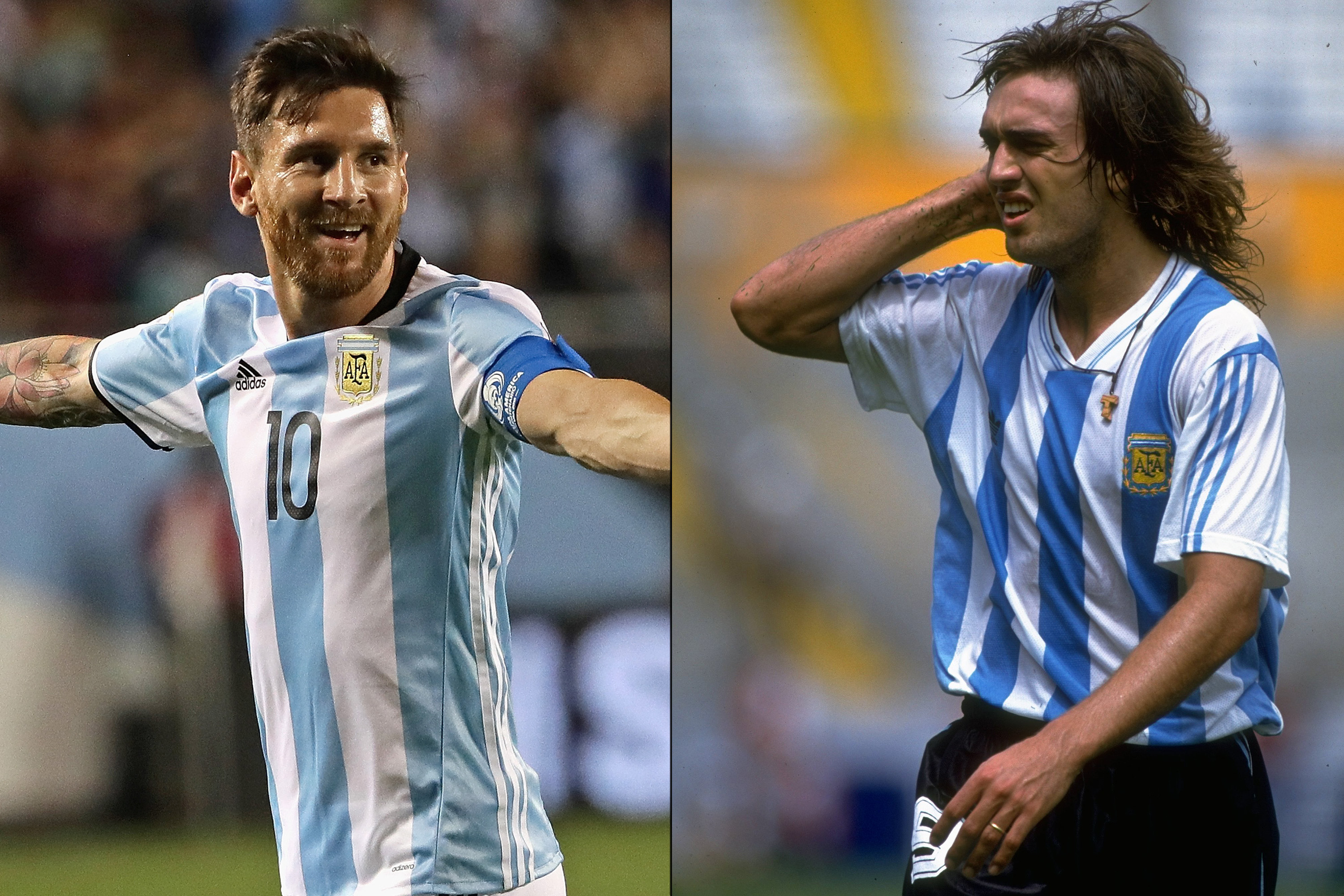 Batistuta admite: ficou irritado ao ser superado por Messi